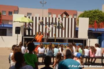 Espectáculo de aves exóticas de Paco Pluma en El Caracol (Foto Francisco Javier Santana)